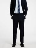 SELECTED HOMME Slim Fit Suit Trousers, Navy Wool