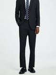 Selected Slim Fit Suit Trousers, Charcoal