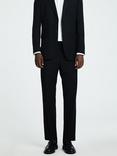 Selected Slim Fit Suit Trousers, Black