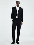 Selected Slim Fit Suit Trousers, Black
