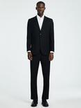 SELECTED HOMME Wool Blend Suit Jacket, Black