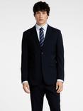 SELECTED HOMME Wool Blend Suit Jacket, Navy Wool