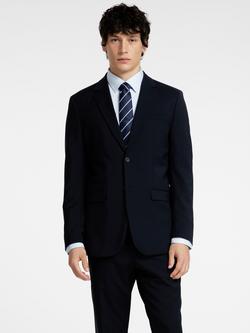 Selected Merino Suit Jacket, Navy, Navy Wool