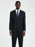 SELECTED HOMME Wool Blend Suit Jacket, Charcoal