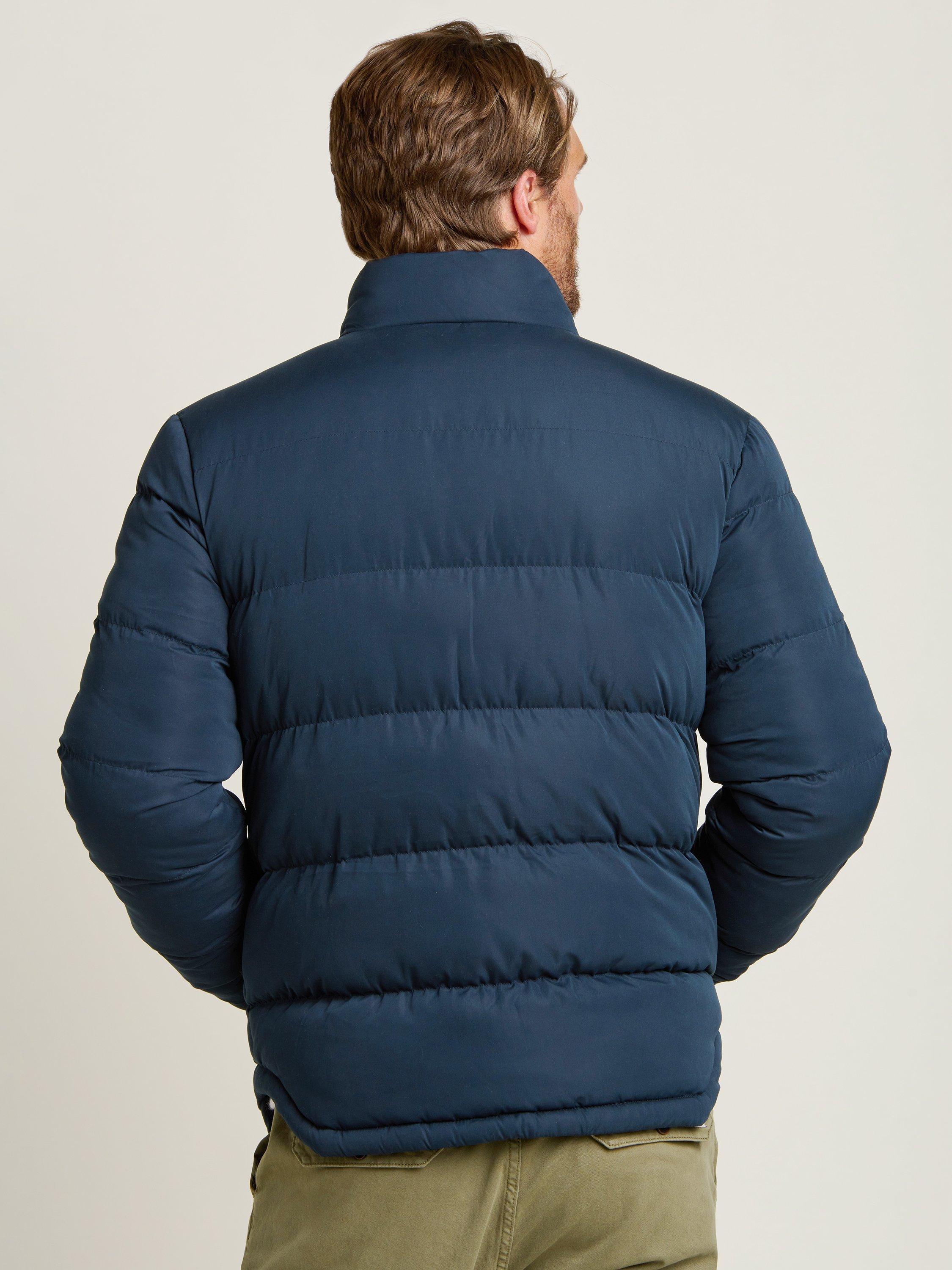 Product image 2 of 4, which shows Brakeburn Puffer Jacket, Navy, S