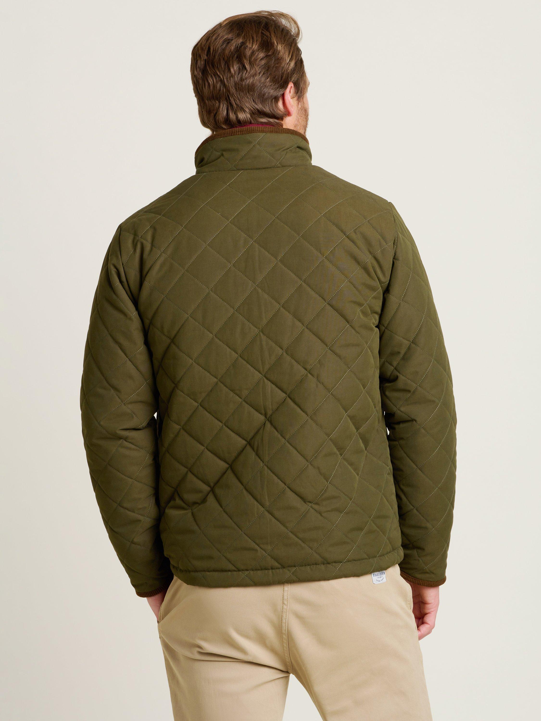Product image 2 of 4, which shows Brakeburn Quilted Jacket, Khaki, S