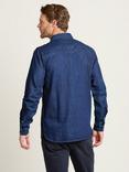 Brakeburn Cotton Regular Fit Denim Shirt, Blue