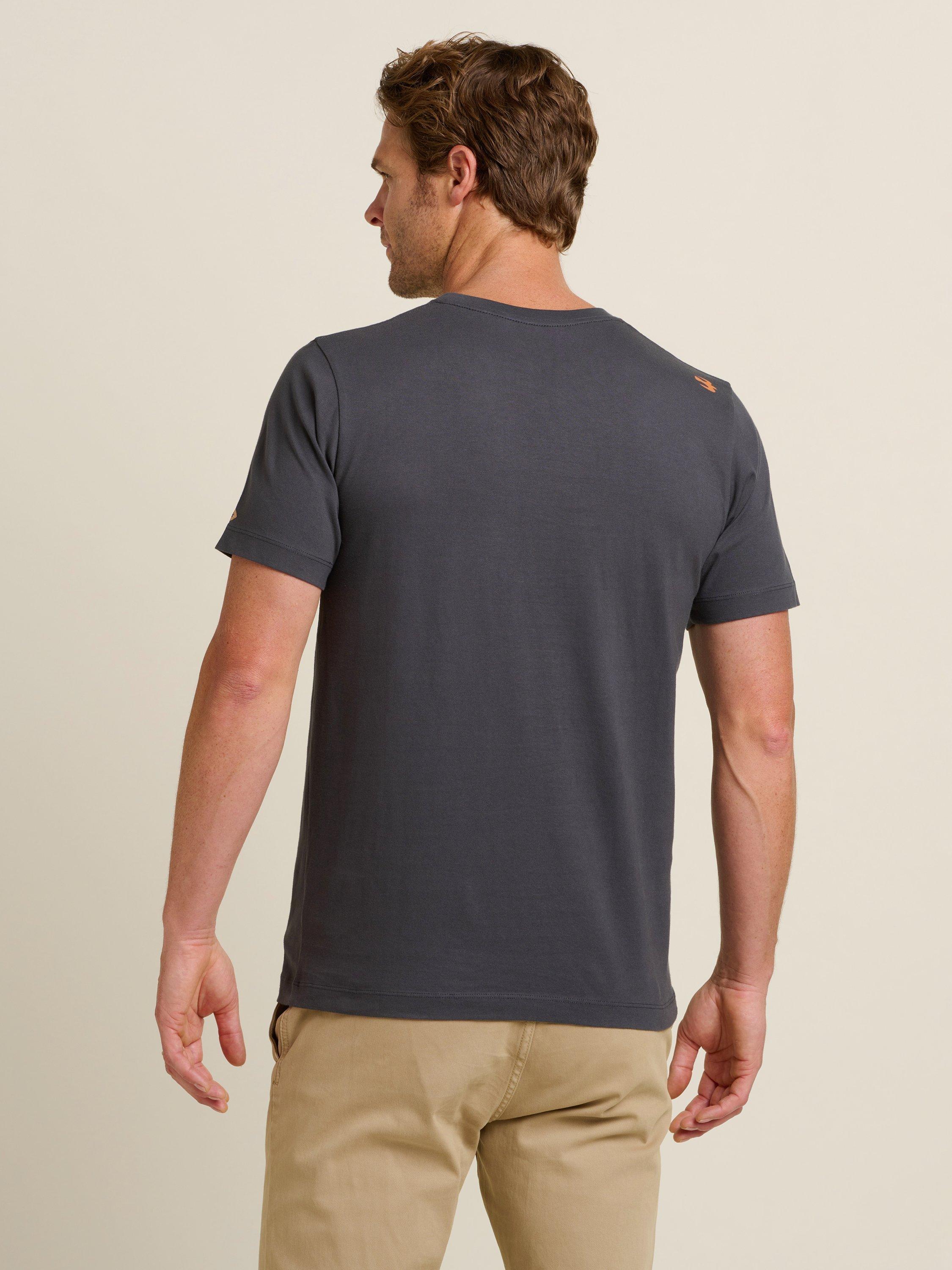 Product image 3 of 4, which shows Brakeburn Eat Sleep Bike T-Shirt, Grey, S