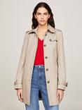 Tommy Hilfiger Heritage Pure Organic Cotton Trench Coat, Beige