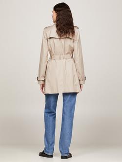 Tommy Hilfiger Heritage Pure Organic Cotton Trench Coat - view 2, Beige