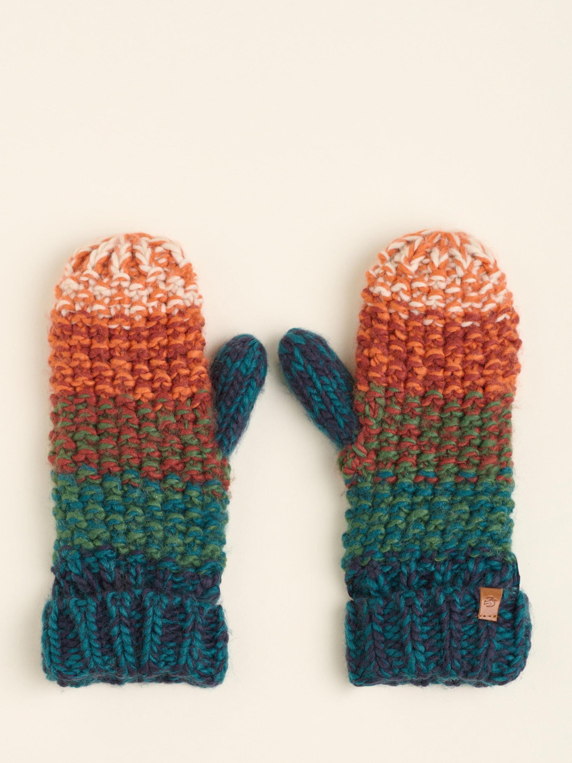 Product image 1 of 1, which shows Brakeburn Space Dye Mittens, Multi