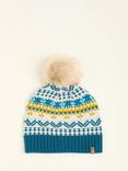 Brakeburn Fair Isle Bobble Hat, Multi