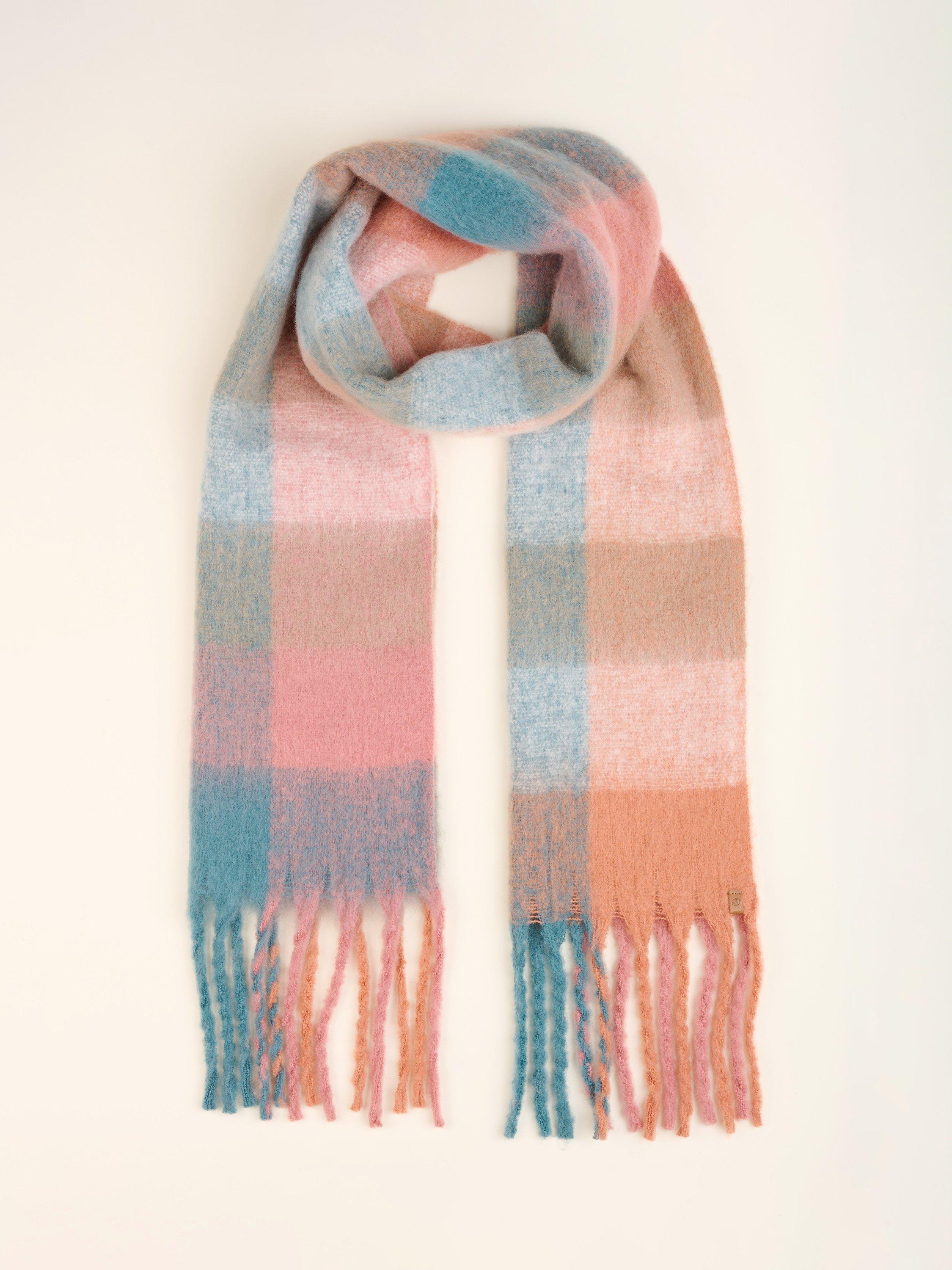 Product image 1 of 1, which shows Brakeburn Twist Yarn Check Scarf, Multi, One Size