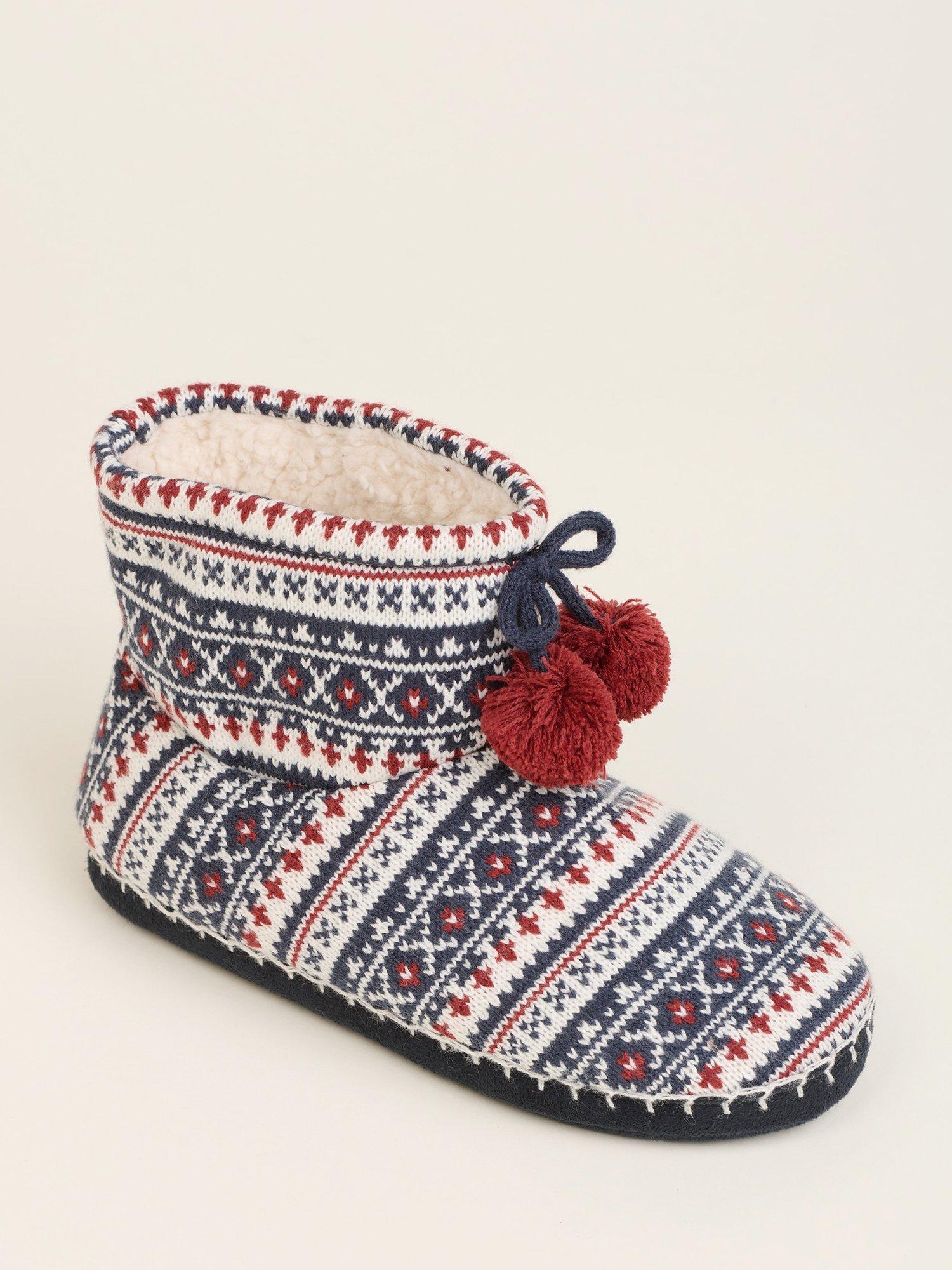 Product image 3 of 5, which shows Brakeburn Nordic Slipper Boots, Multi, S