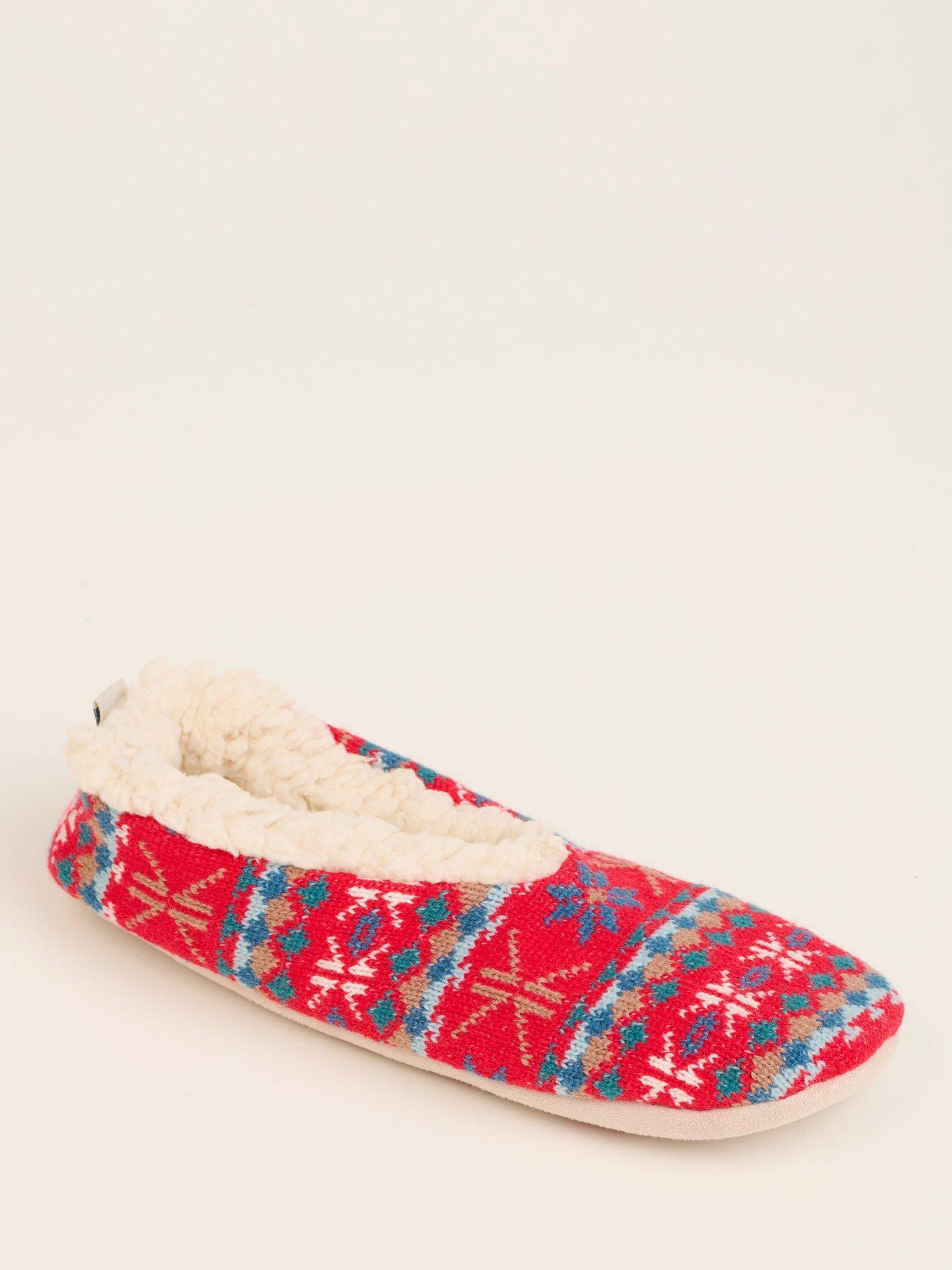 Product image 3 of 4, which shows Brakeburn Star Knit Slipper Socks, Multi, One Size
