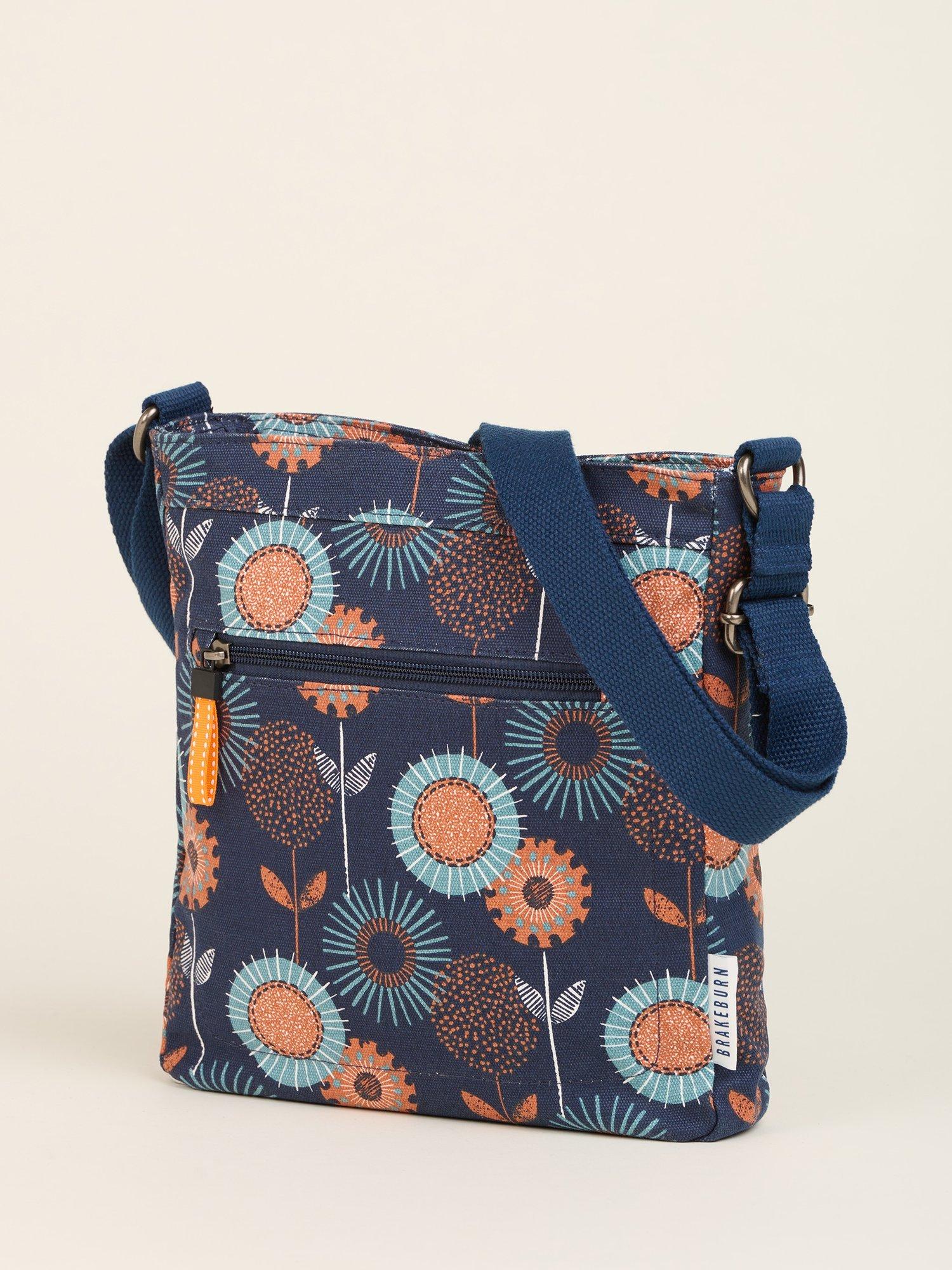 Product image 3 of 4, which shows Brakeburn Freya Print Crossbody Bag, Large, Multi