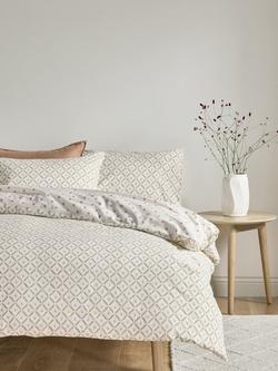 John Lewis Ayla Trellis Duvet Cover Set - view 2, Multi