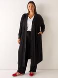 Live Unlimited Curve Super Soft Maxi Cardigan, Dark Grey