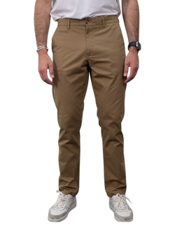 Guards London Stretch Cotton Slim Fit Chinos, Tobacco