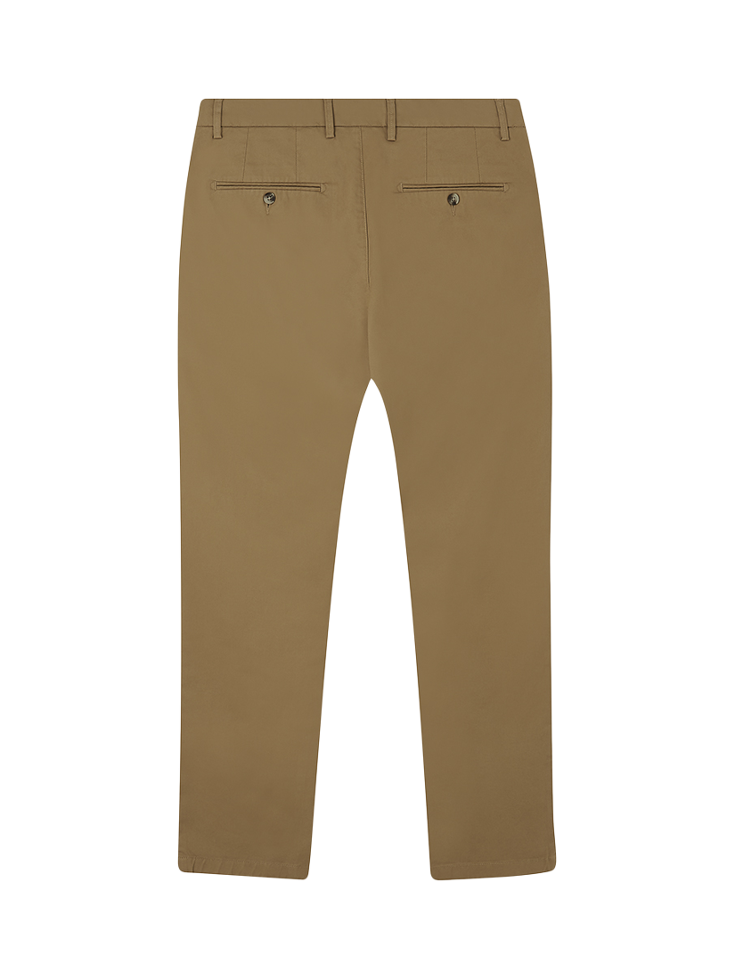 Product image 4 of 5, which shows Guards London Stretch Cotton Slim Fit Chinos, Tobacco, 30R