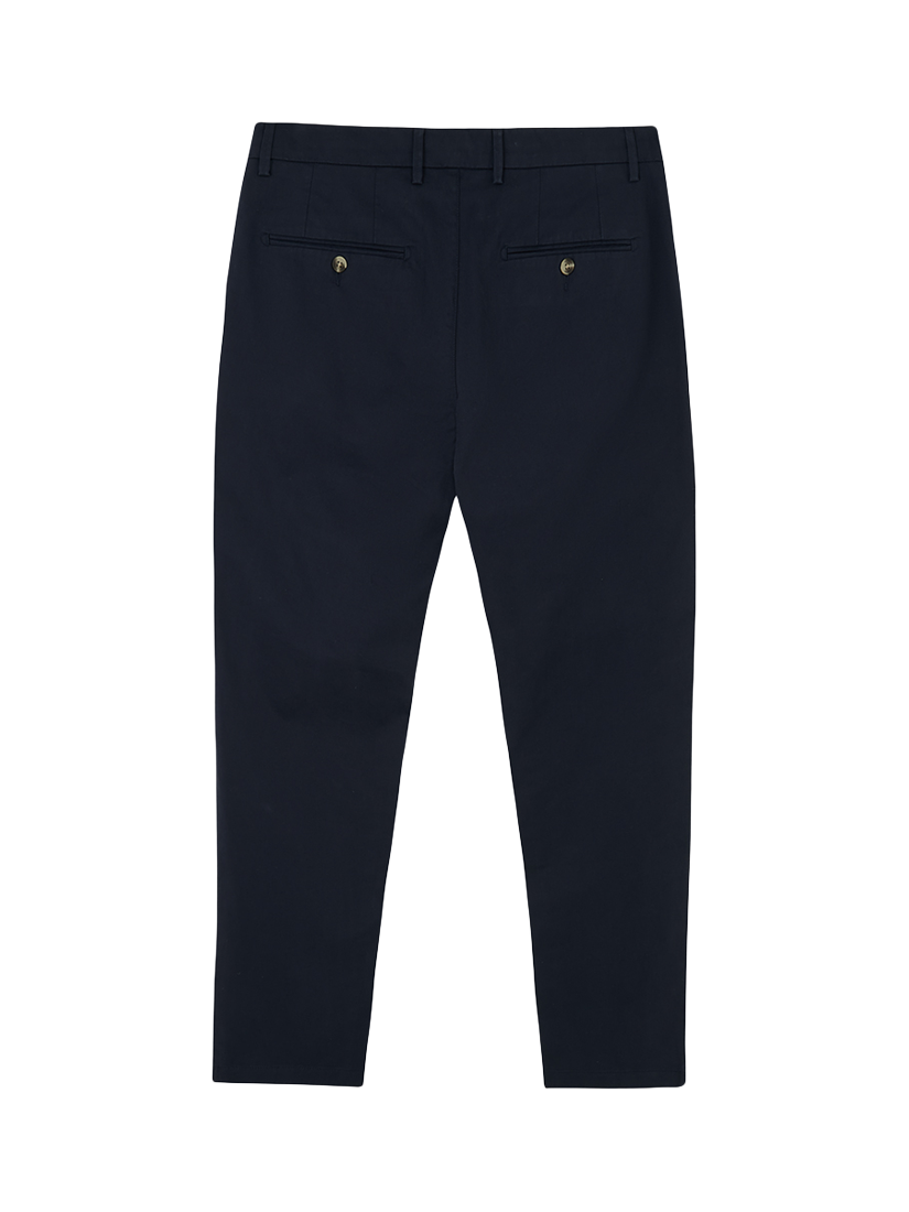 Product image 4 of 5, which shows Guards London Stretch Cotton Slim Fit Chinos, Navy, 30R