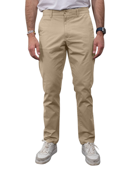 Guards London Stretch Cotton Slim Fit Chinos, Stone