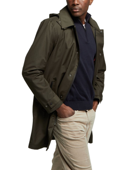 Guards London Picton Lightweight Mac, Green