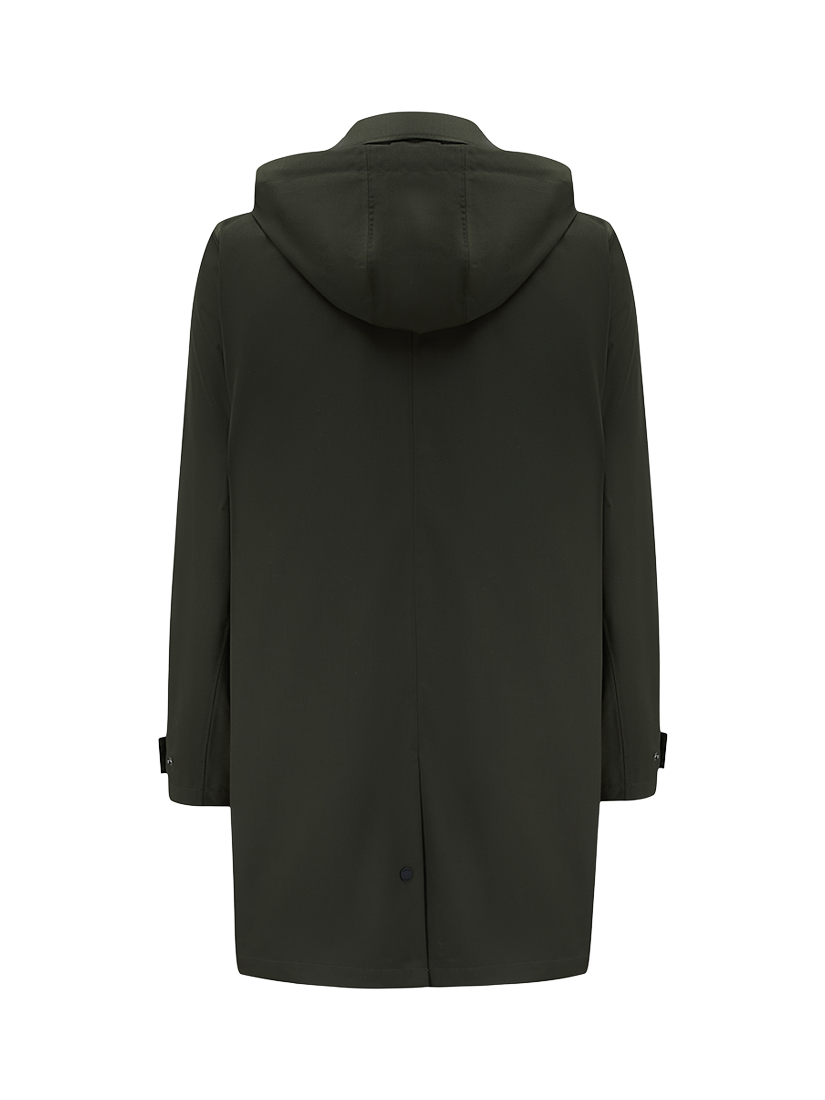 Product image 6 of 7, which shows Guards London Picton Lightweight Mac, Green, 36R
