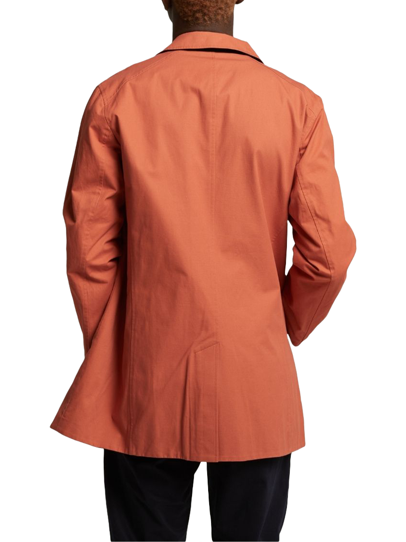 Product image 3 of 8, which shows Guards London Montague Reversible Raincoat, Orange/Navy, 36R