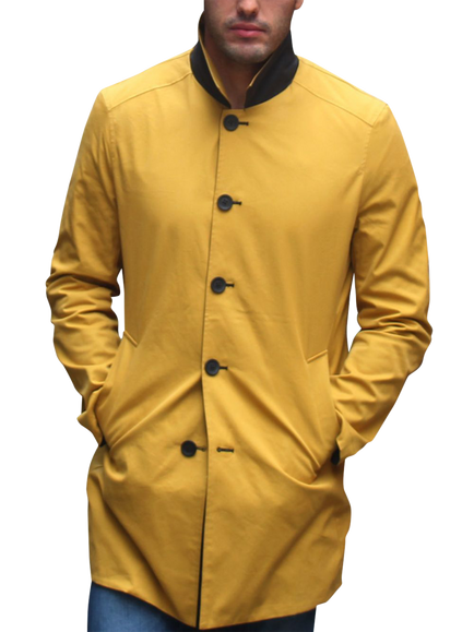 Guards London Montague Reversible Raincoat, Gold/Black