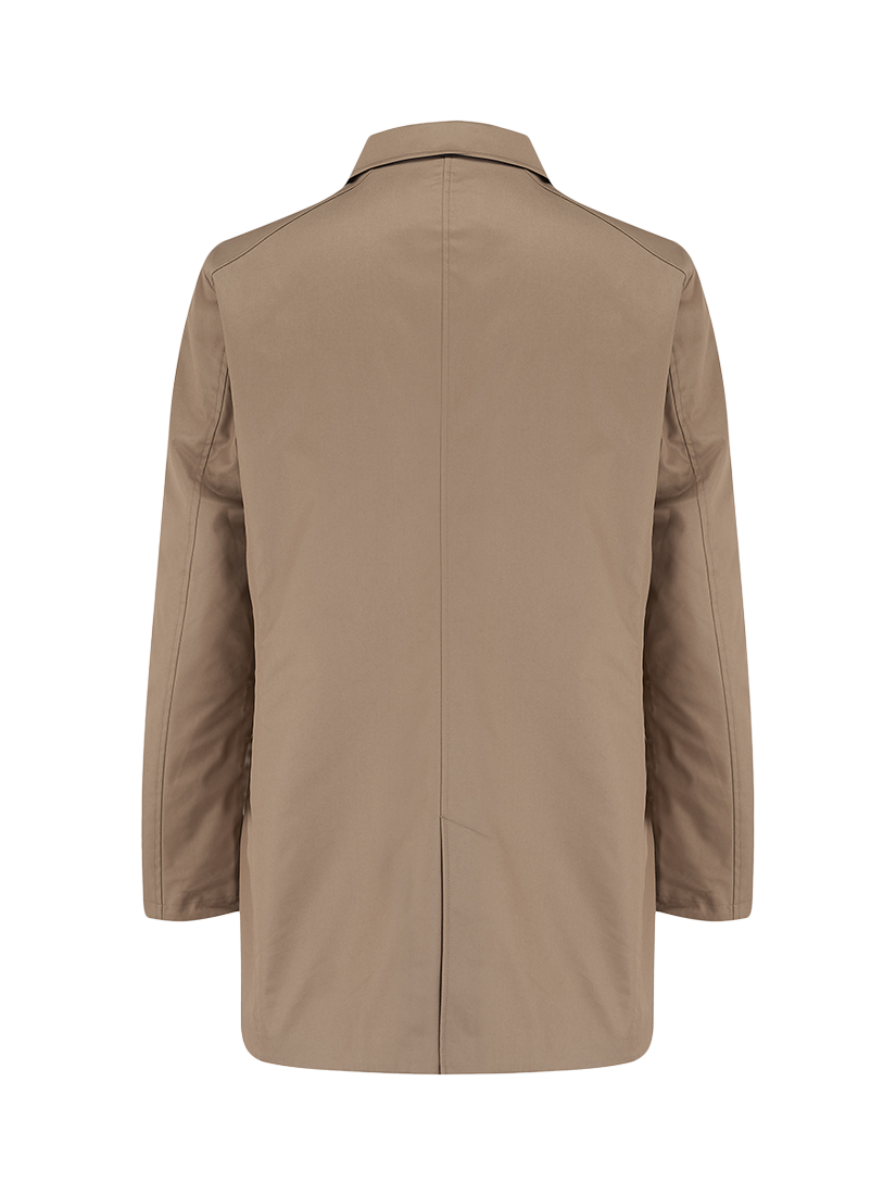 Product image 3 of 6, which shows Guards London Montague Reversible Raincoat, Honey/Navy, 36R