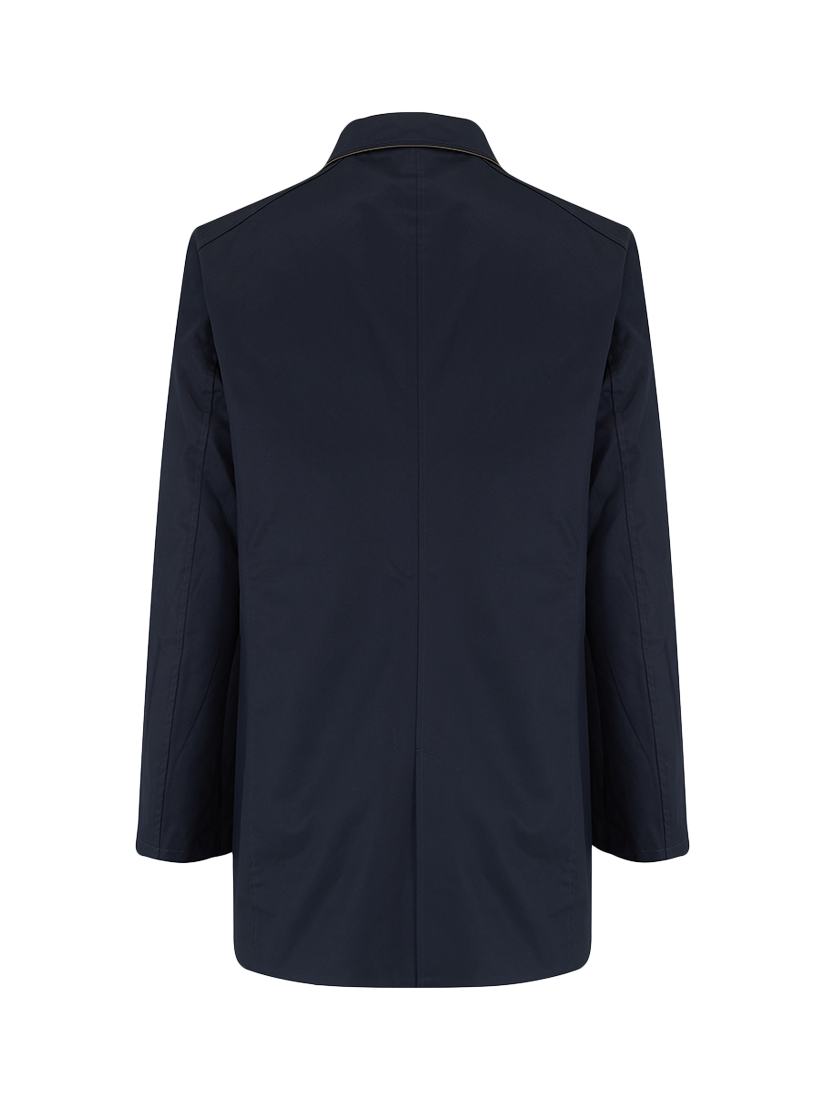 Product image 4 of 6, which shows Guards London Montague Reversible Raincoat, Honey/Navy, 36R