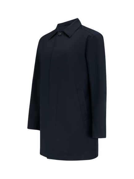 Guards London Carver Raincoat - view 2, Navy
