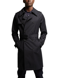 Guards London Beacon Unlined Trench Coat, Navy