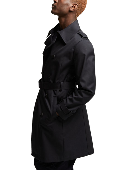 Guards London Beacon Unlined Trench Coat - view 2, Navy