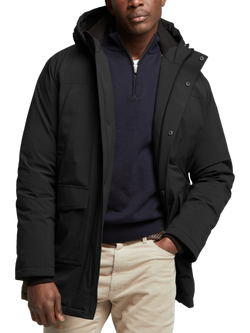 Guards London Larkhill Water Repellent Down Parka, Black, Black