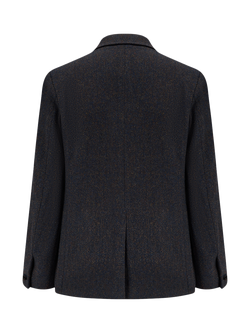 Guards London Allenby Wool Tweed Blazer - view 2, Navy