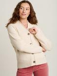 Brakeburn Shawl Collar Knit Cardigan, Cream