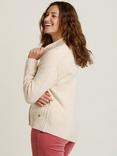 Brakeburn Shawl Collar Knit Cardigan, Cream, Cream