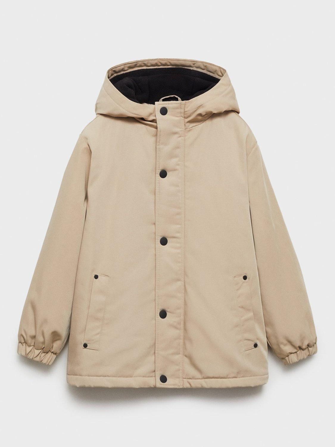 Mango Kids' Atlantic Jacket, Beige