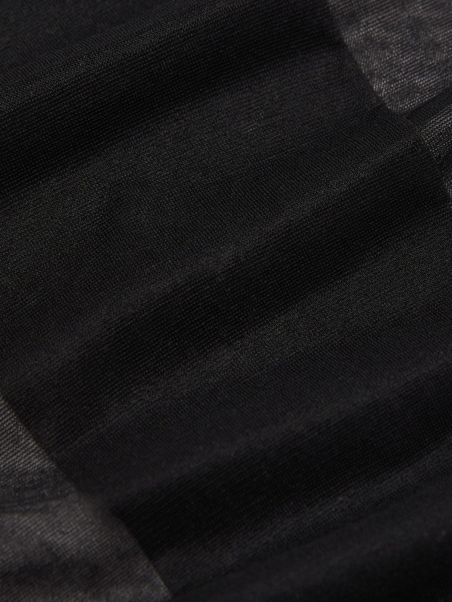 Product image 2 of 2, which shows Mango Light Veil Tights, Black, S