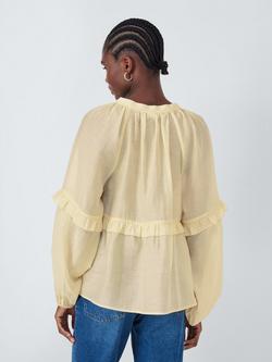 AND/OR Myla Frill Top, Buttermilk - view 2, Buttermilk