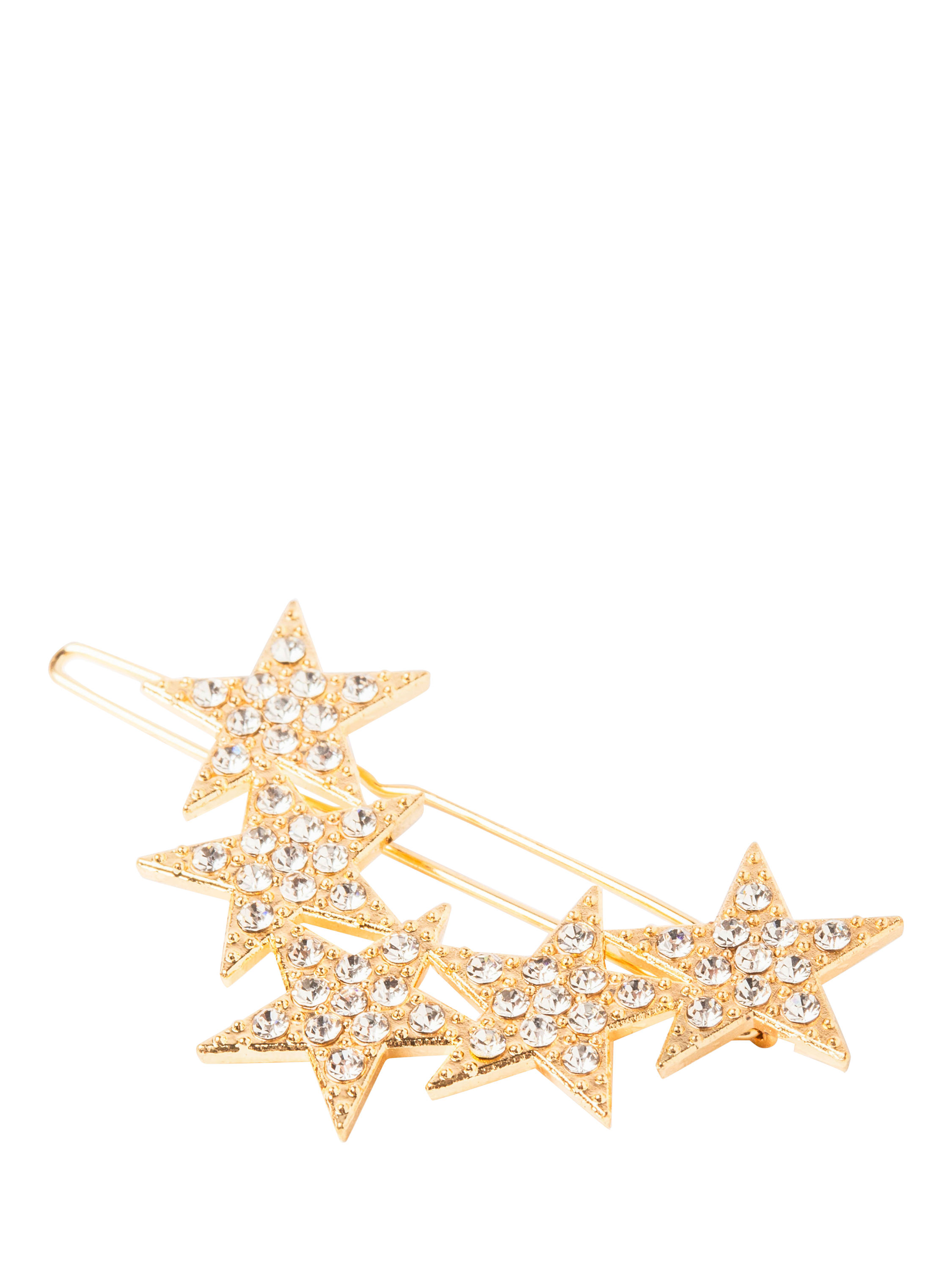 Product image 1 of 4, which shows Bloom & Bay Kalei Stars Hair Clip, Gold