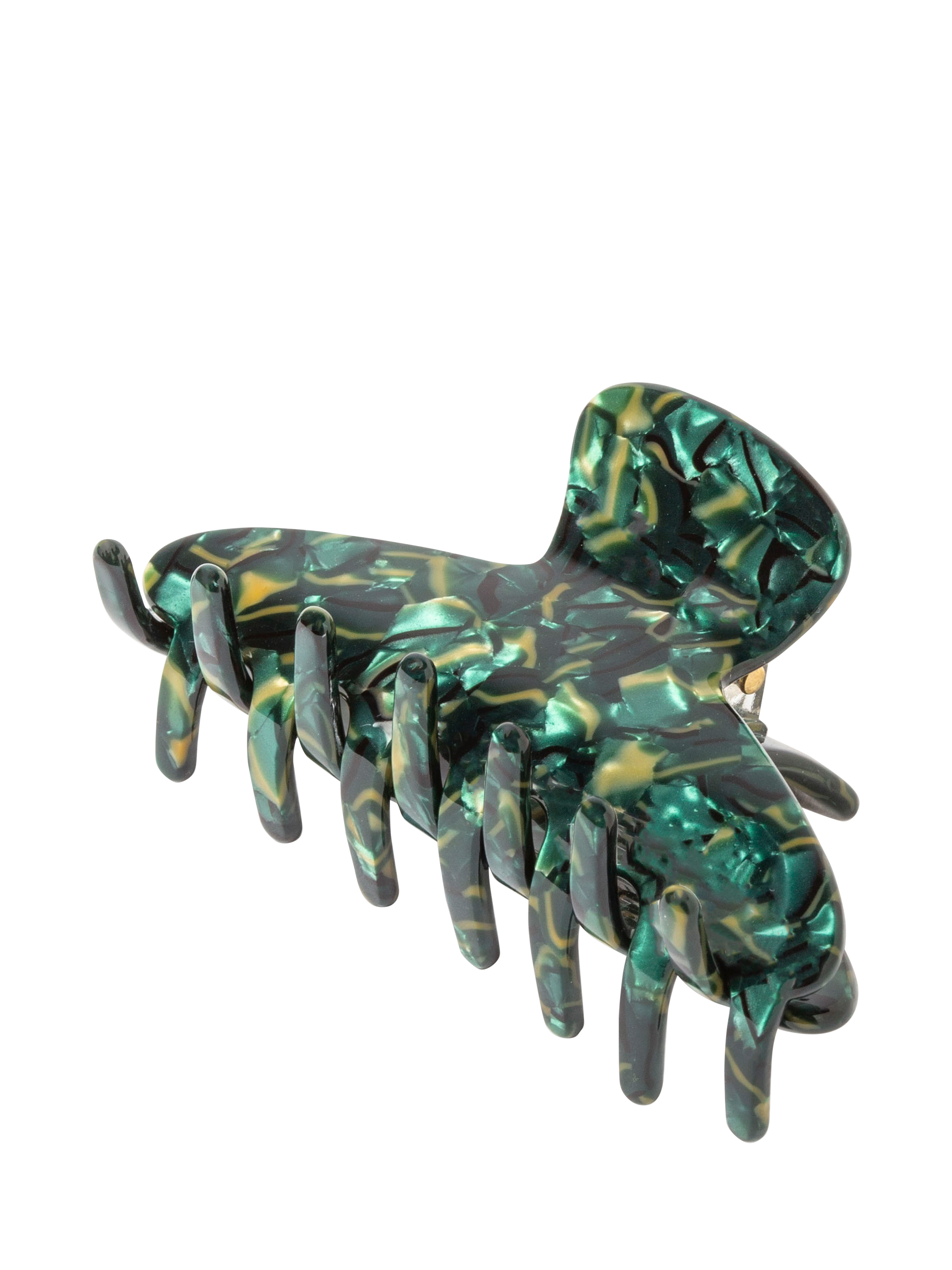 Product image 2 of 5, which shows Bloom & Bay Agnes Claw Hiar Clip, Green