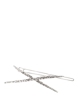 Bloom & Bay Nola Sparkle Hair Clip, Silver - view 2, Silver