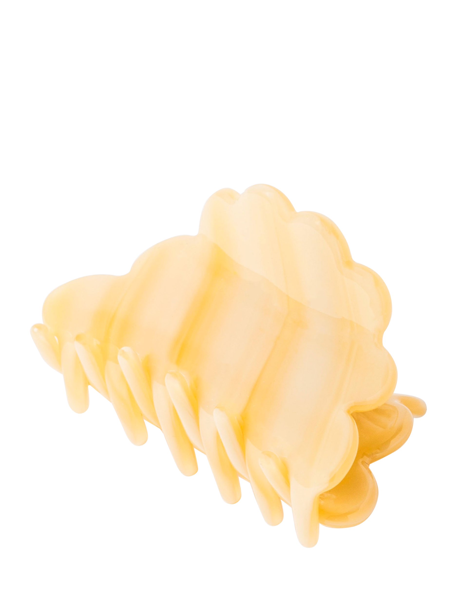 Product image 2 of 4, which shows Bloom & Bay Marinella Claw Hair Clip, Cream