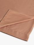 John Lewis Cool & Silky TENCEL™ 300 Thread Count Flat Sheet, Tuscan Clay