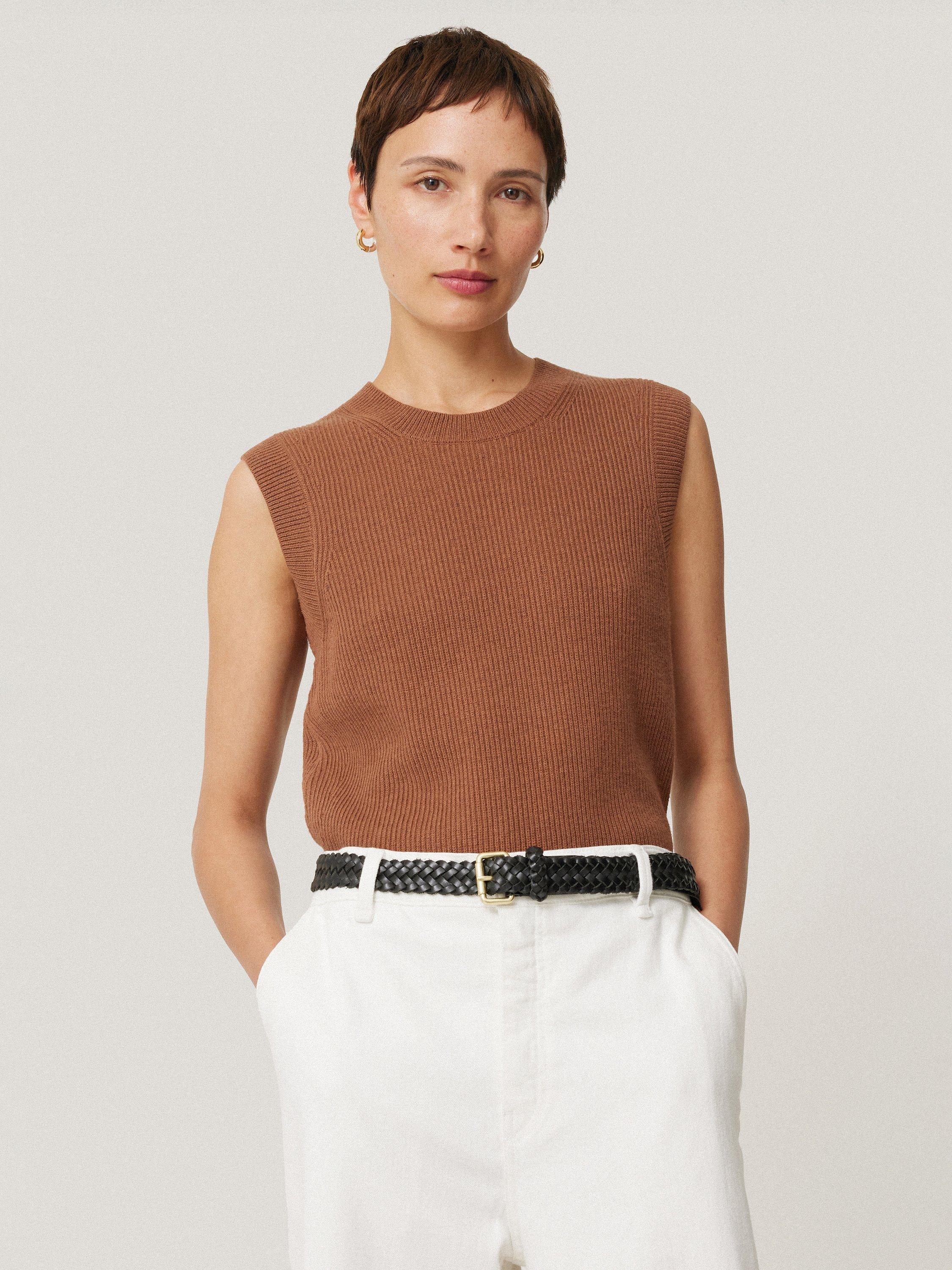 Product image 5 of 5, which shows Jigsaw Woven Leather Belt, Black, S