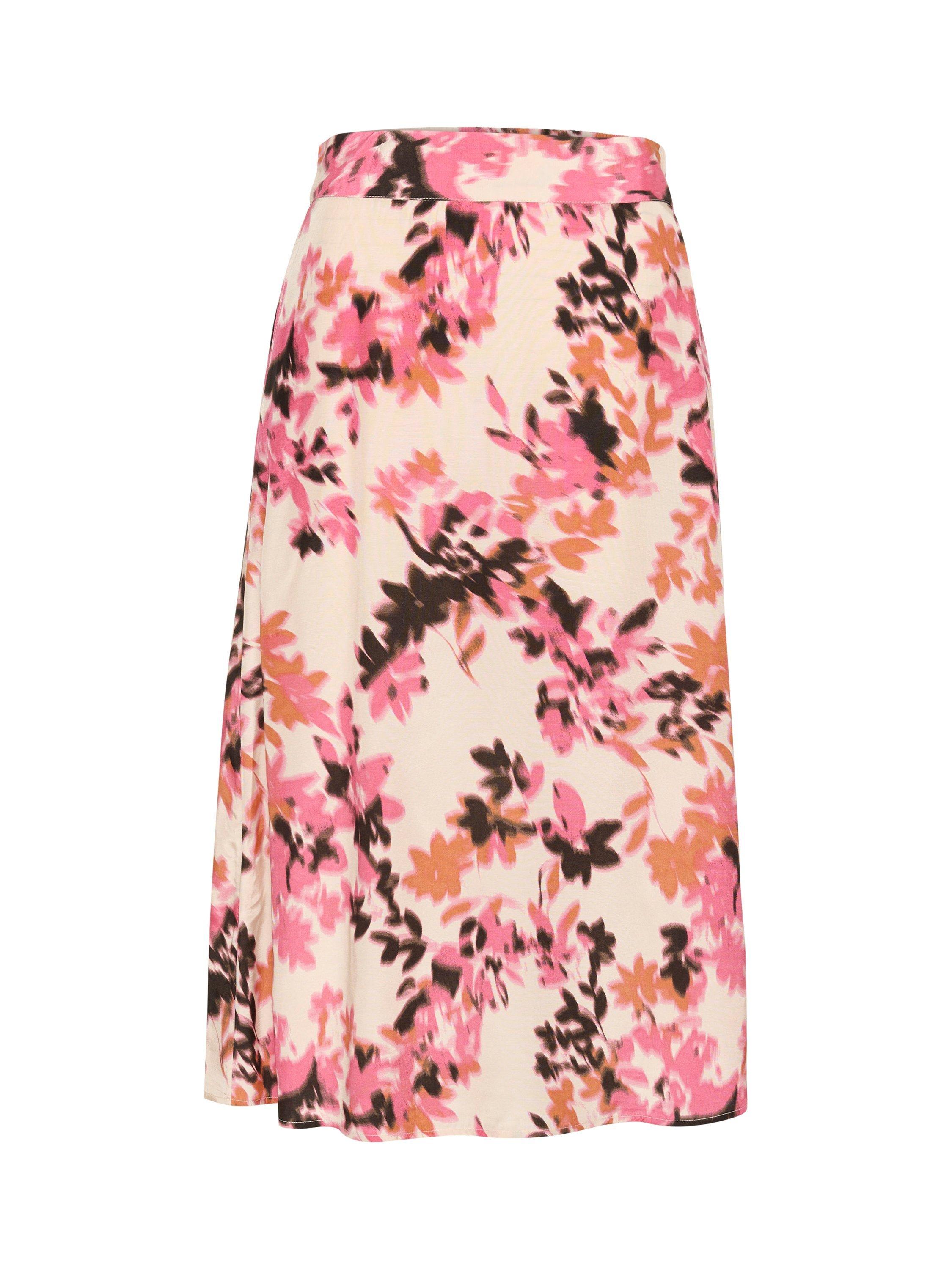 Product image 5 of 6, which shows Saint Tropez Gracy Floral Skirt, Multi, XS