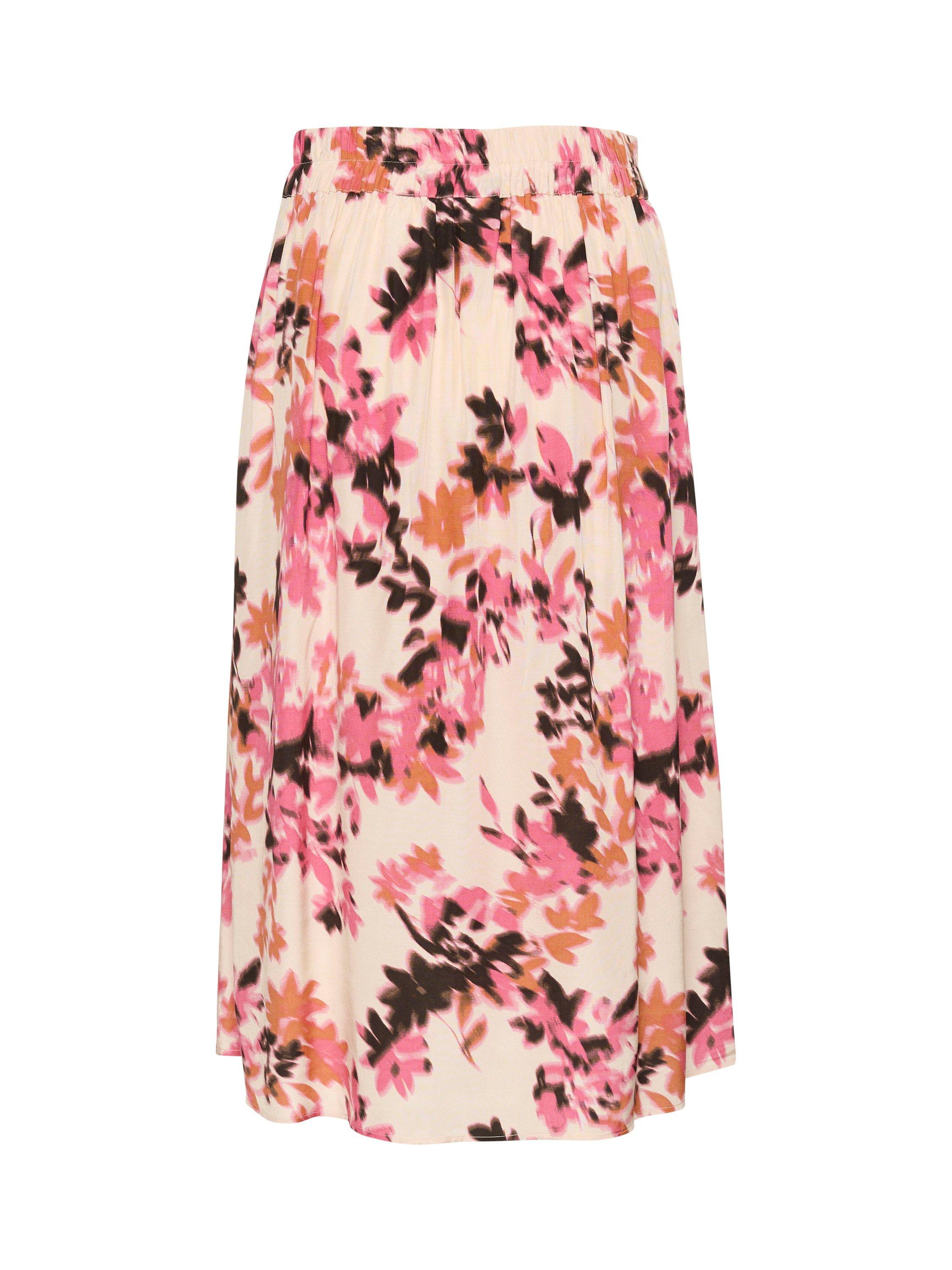 Product image 6 of 6, which shows Saint Tropez Gracy Floral Skirt, Multi, XS